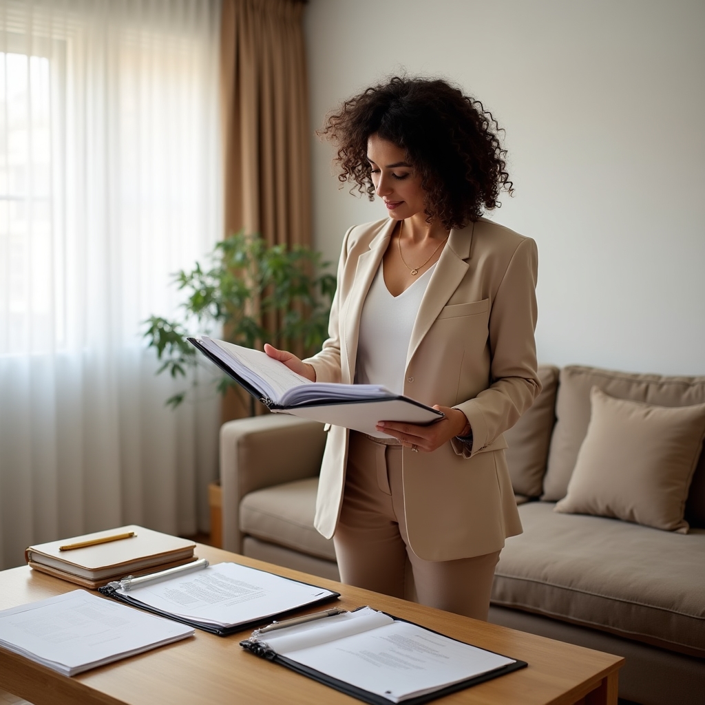 Family home document organisation setup